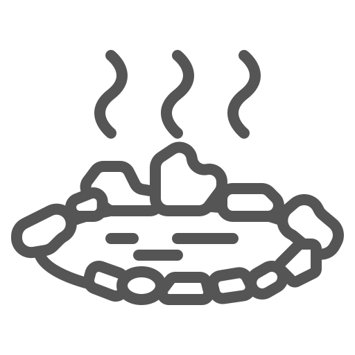 天然温泉のロゴ